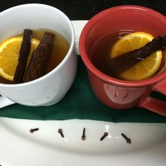 A picture of Spiced Apple Drink #Author marathon.