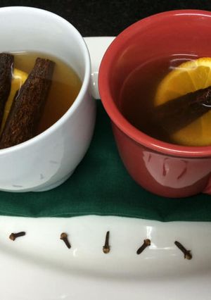 A picture of Spiced Apple Drink #Author marathon.