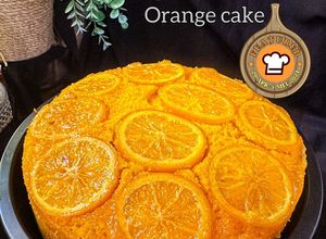 Gambar Upside down orange cake