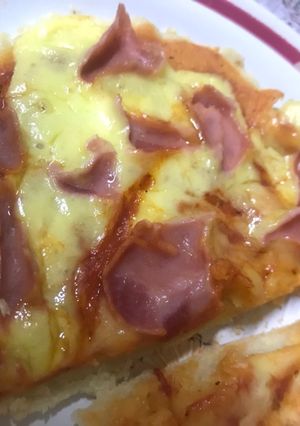 Una foto de Pizza de sartén más fácil que tu ex!