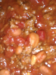 A picture of perfect chili.