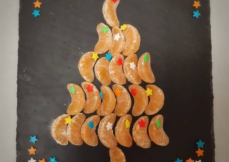 Sapin de Noël a la clémentine 🎅🌲