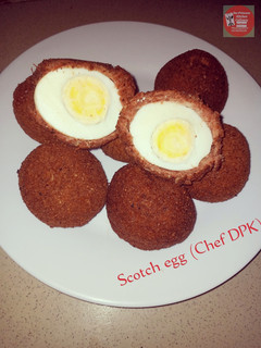 A picture of Scotch eggs.