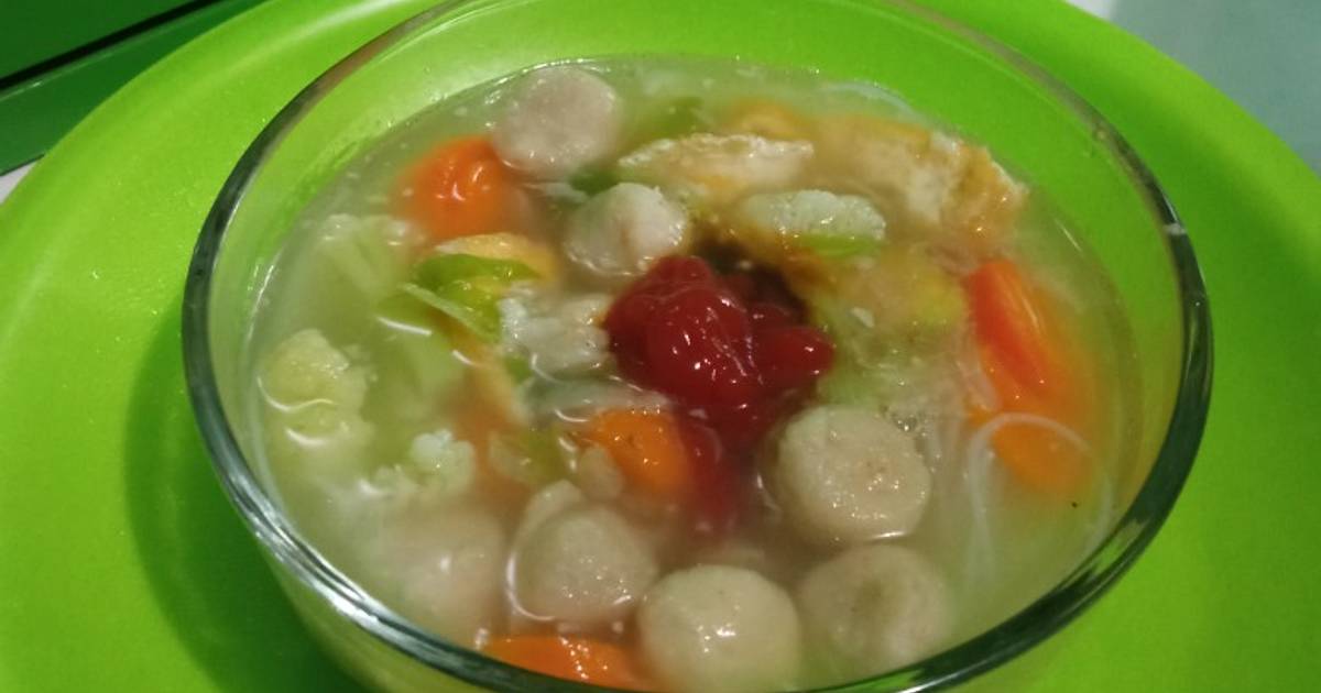 Resep Kuah Bakso Sederhana Oleh Bunda Asy Syifa Cookpad