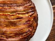 Una foto de pastel de platano