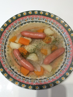 A picture of Easy Pot-au-Feu with Bouillon!.