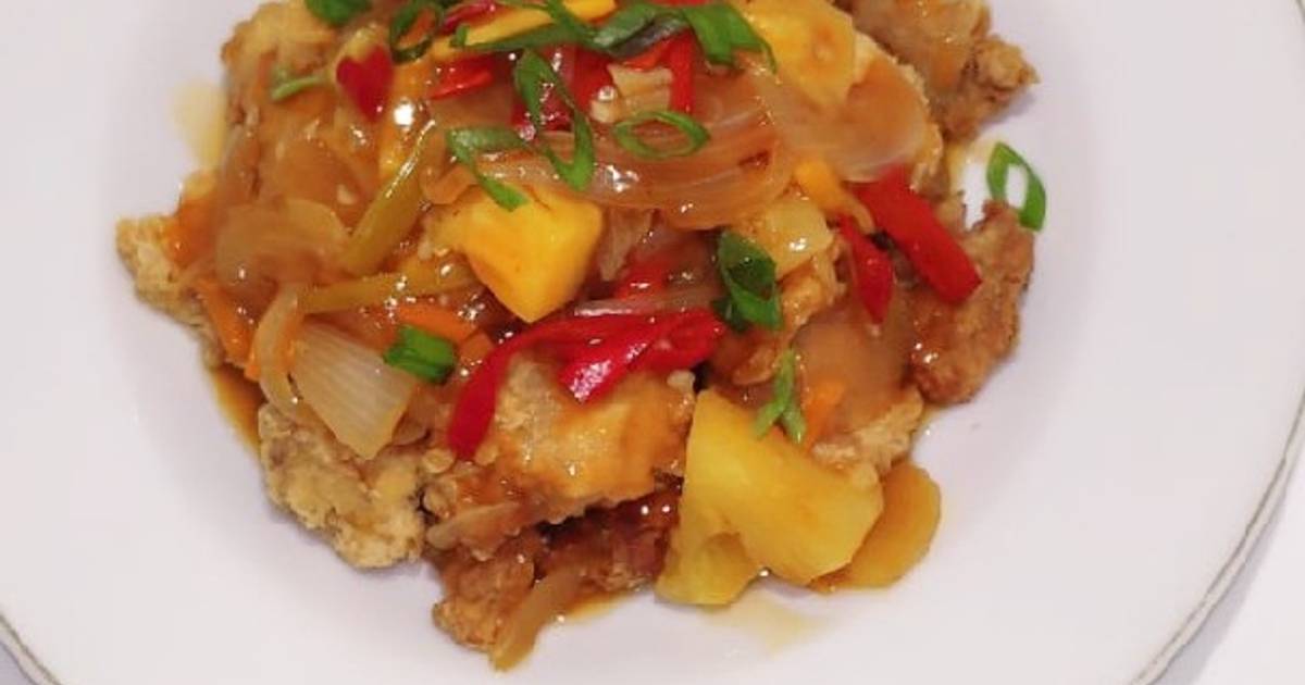 Resep Ayam Crispy Asam Manis Oleh Novi Phiew Cookpad