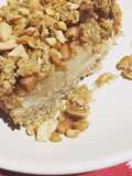 Crumble de peras y maní diet