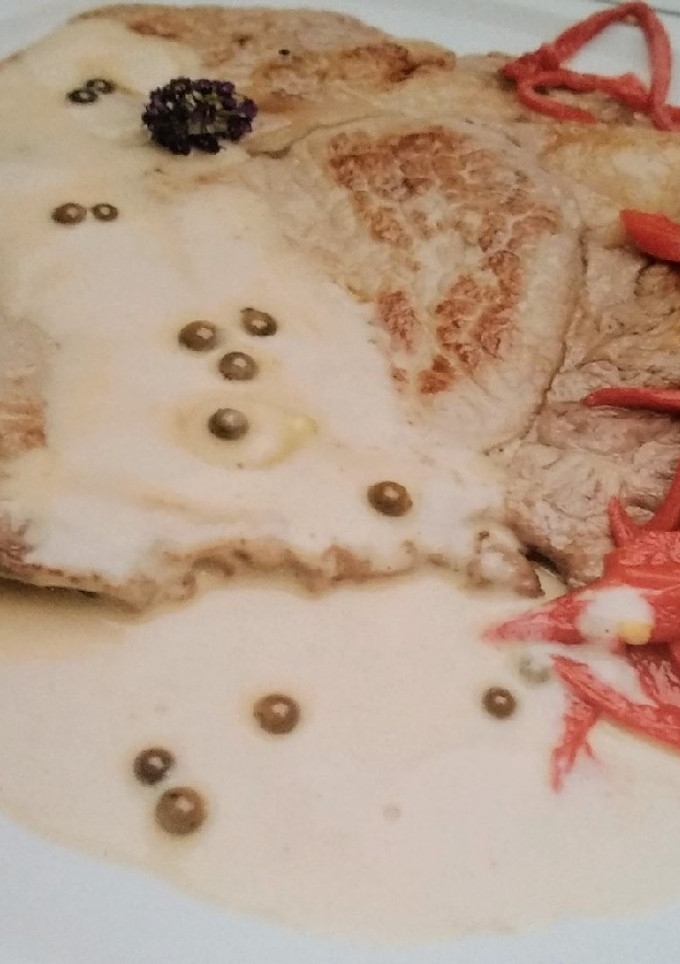 Una foto de Entrecot a la plancha con salsa de jengibre