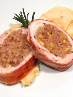Karácsonyi gesztenyés pulyka recept fotója