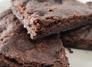 Una foto de Brownie húmedo perfecto