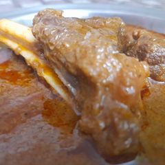 A picture of Mutton curry.