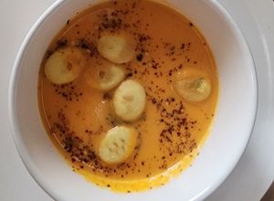 Una foto de Crema de Zanahoria