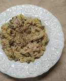 Transformers 5: The “Last Knight” (Fusilli con piselli, pancetta, ricotta e panna)