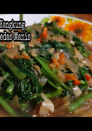 Foto resep 12. Cah Kangkung Pedas Manis 💕