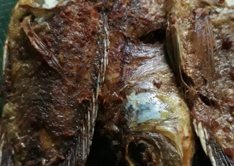 Bumbu Membuat Ikan goreng Kering gurih Lezat