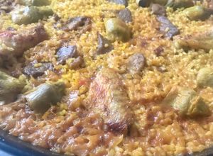Foto principal de Paella al horno, al estilo de Alicante (con sofrito de cebolla)