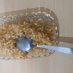 A picture of Sabutdana pulao.