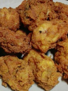 Una foto de Pollo frito crujiente