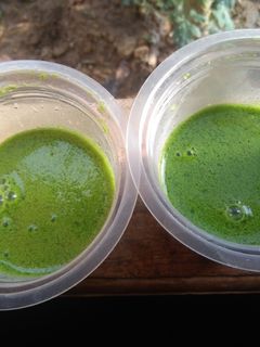Foto resep Puding bayam simple dan sederhana