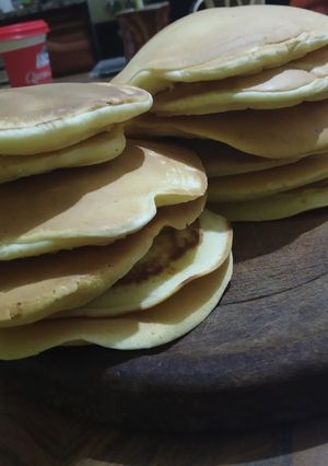 Una foto de Waffles sin waflera