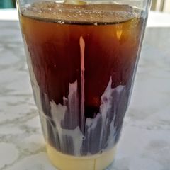 A picture of Vietnamese Coffee (Cold brew with condensed milk).