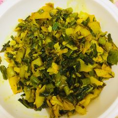 A picture of Spring onion veg.