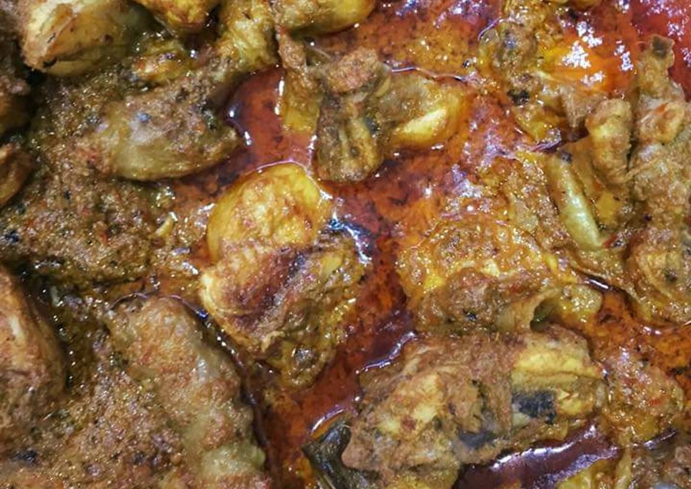3 bahan rendang ayam