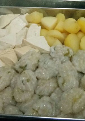 Foto resep Somay ikan nila + bumbu kacang ala abang2
