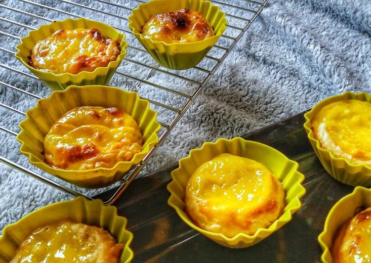Portuguesse Egg Tarts (Mudah & Murah)
