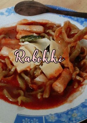 Foto resep Rabokki Homemade