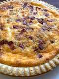 Quiche Lorraine (Egg & Bacon Quiche)