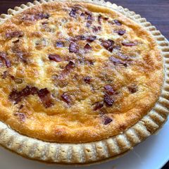 A picture of Quiche Lorraine (Egg & Bacon Quiche).