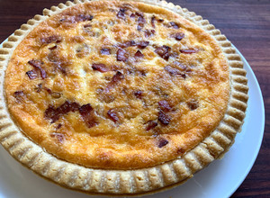 A picture of Quiche Lorraine (Egg & Bacon Quiche).