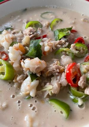 รูปของ หลนกะปิหมูสับกุ้งสด (ไม่ใส่ผงชูรสหรือผงปรุงรส)