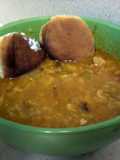 homemade chicken soup ( rican style )