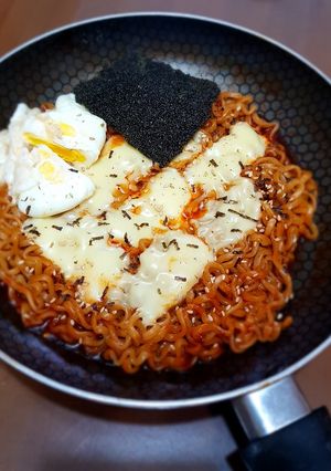 Foto resep Samyang Mozarella Ala Rumahan