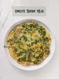 Omelette Bayam Keju