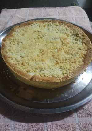 Una foto de Crumble de Manzana