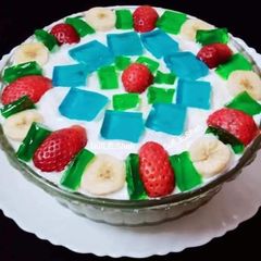 A picture of Colourful Dessert.