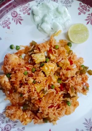 A picture of Paneer Tawa Pulao.