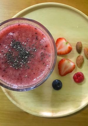 รูปของ Mix berry smoothie