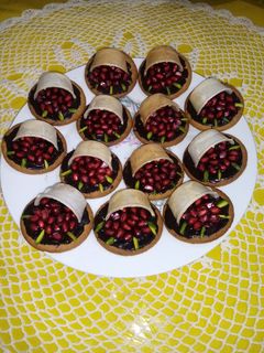 عکسی از دستور بیسکوییت شکلاتی یلدایی🍉