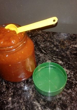 Una foto de Ketchup casero
