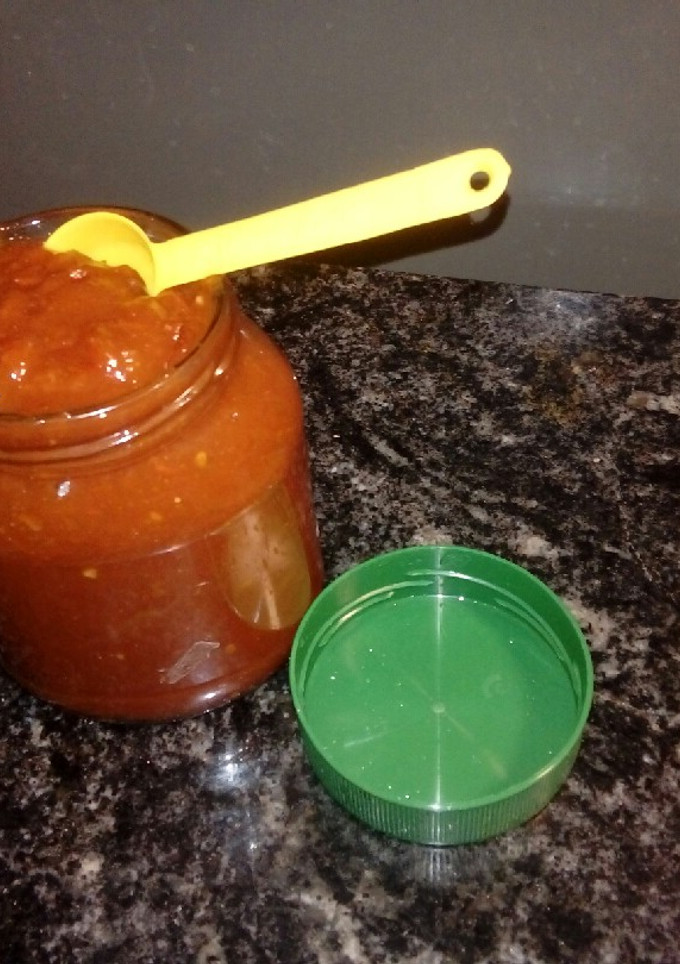 Una foto de Ketchup casero