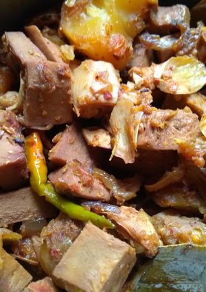 এঁচোড়ের ডালনা রেসিপির প্রধান ছবি