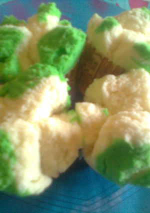 Foto resep Bolu kukus vanila pandan no mingkem