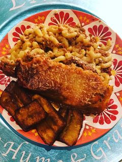 Una foto de Pastelon de Pasta Corta y Carnes Asadas