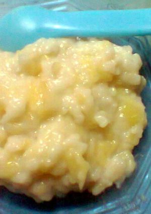 Foto resep Tepung beras & apel (MPASI 1y+)