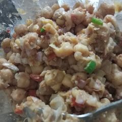 A picture of The Chana chat (special and tasty)🙂.